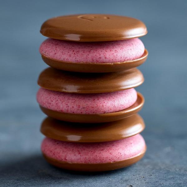 Raspberry Macarons