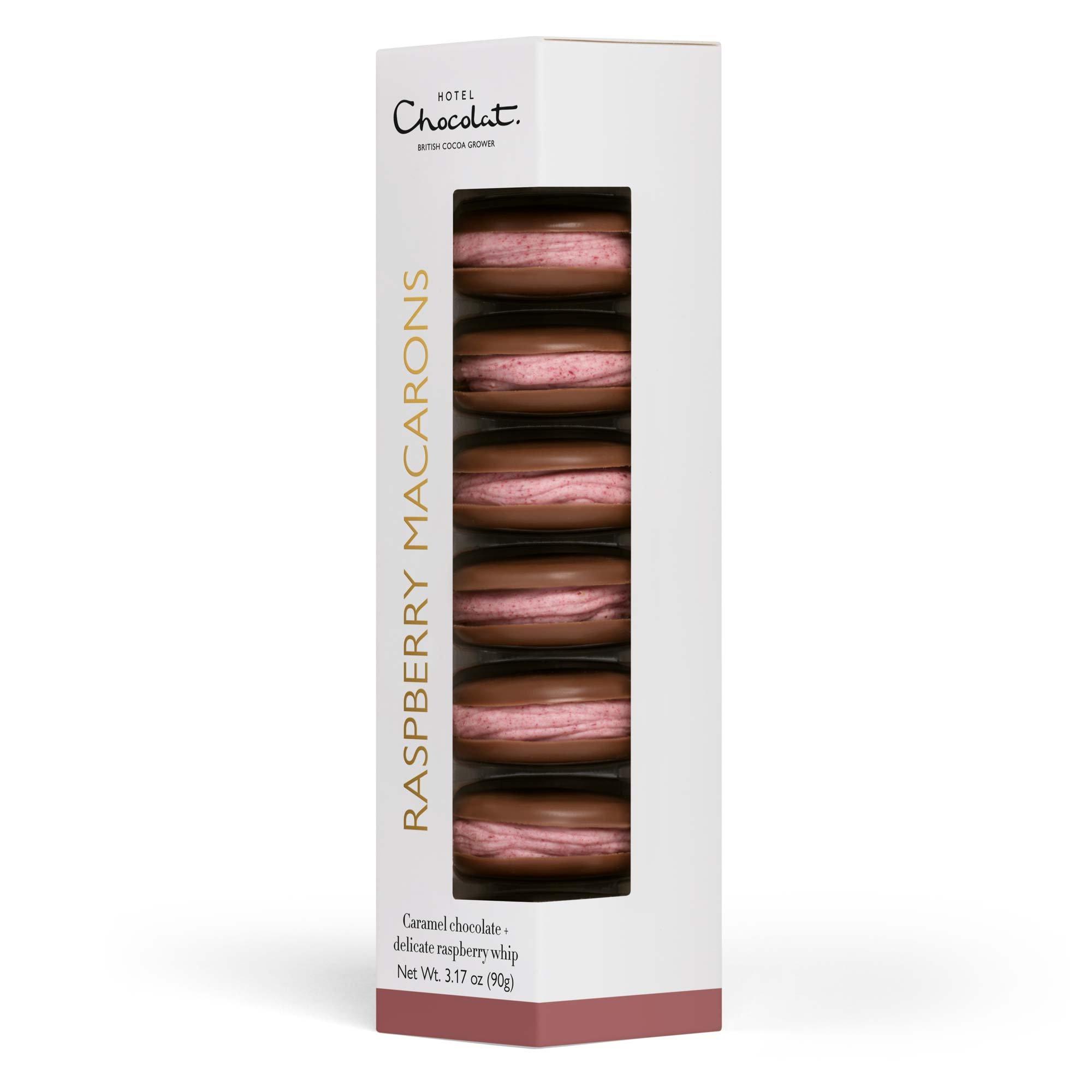 Raspberry Macarons