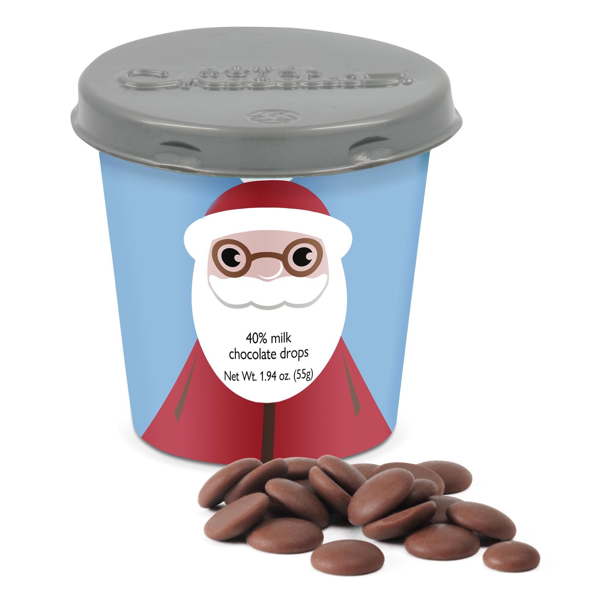 Milk Chocolate Santa Tiddly Pot