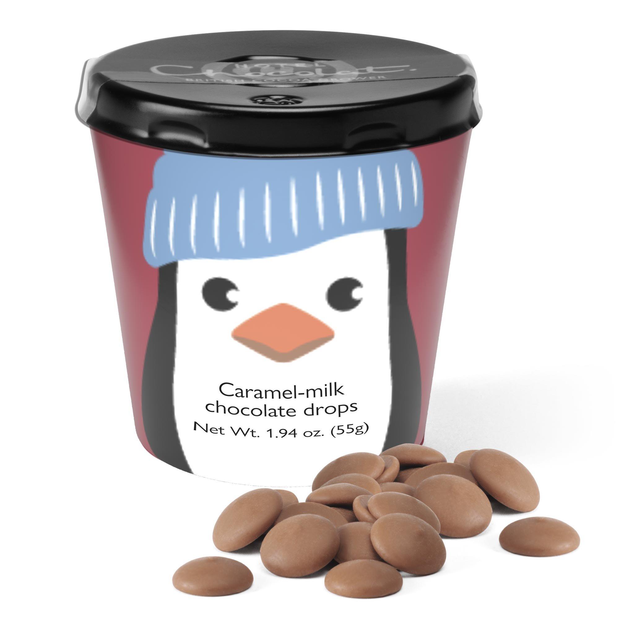 Caramel Chocolate Penguin Tiddly Pot