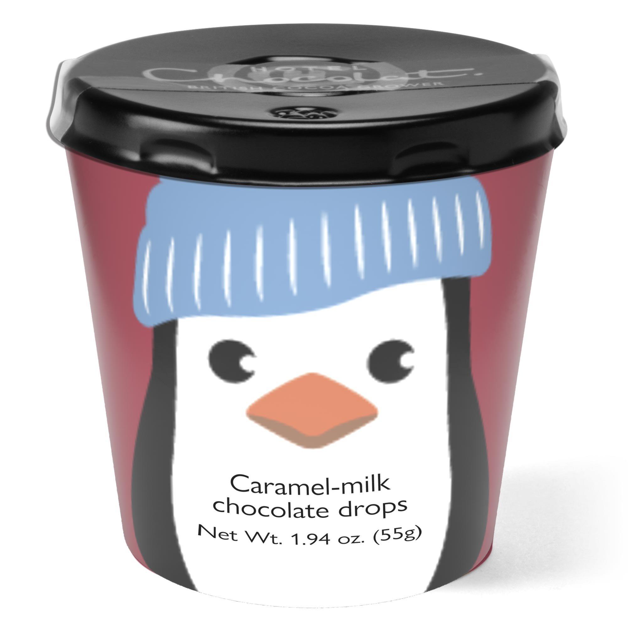 Caramel Chocolate Penguin Tiddly Pot