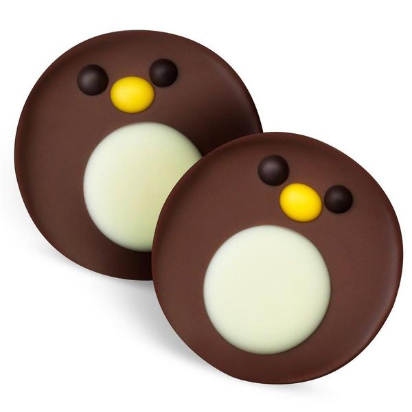 Dozen Portly Chocolate Penguins