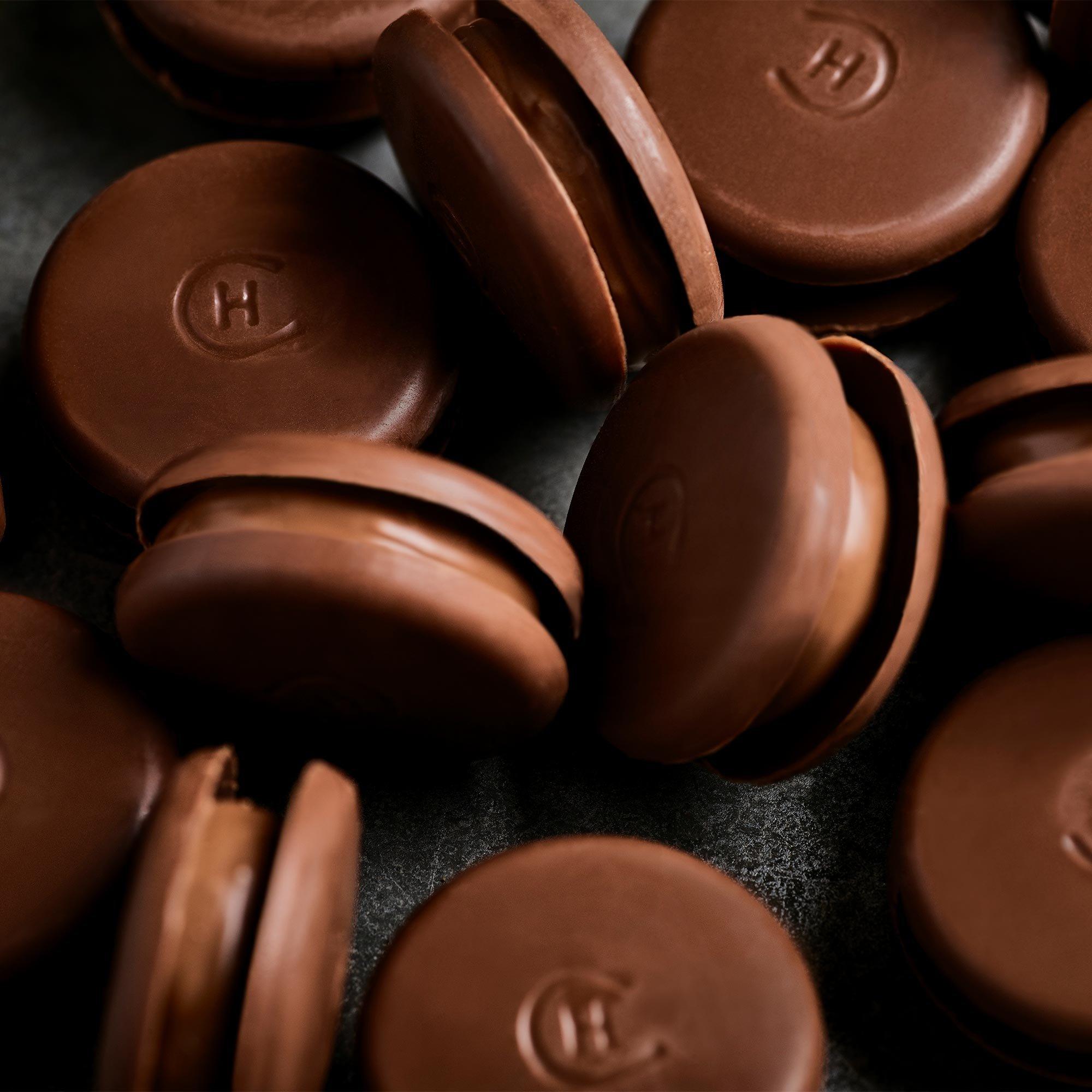 Chocolate Macarons