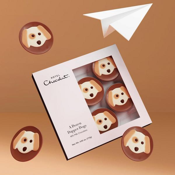 Dozen Chocolate Dapper Dogs
