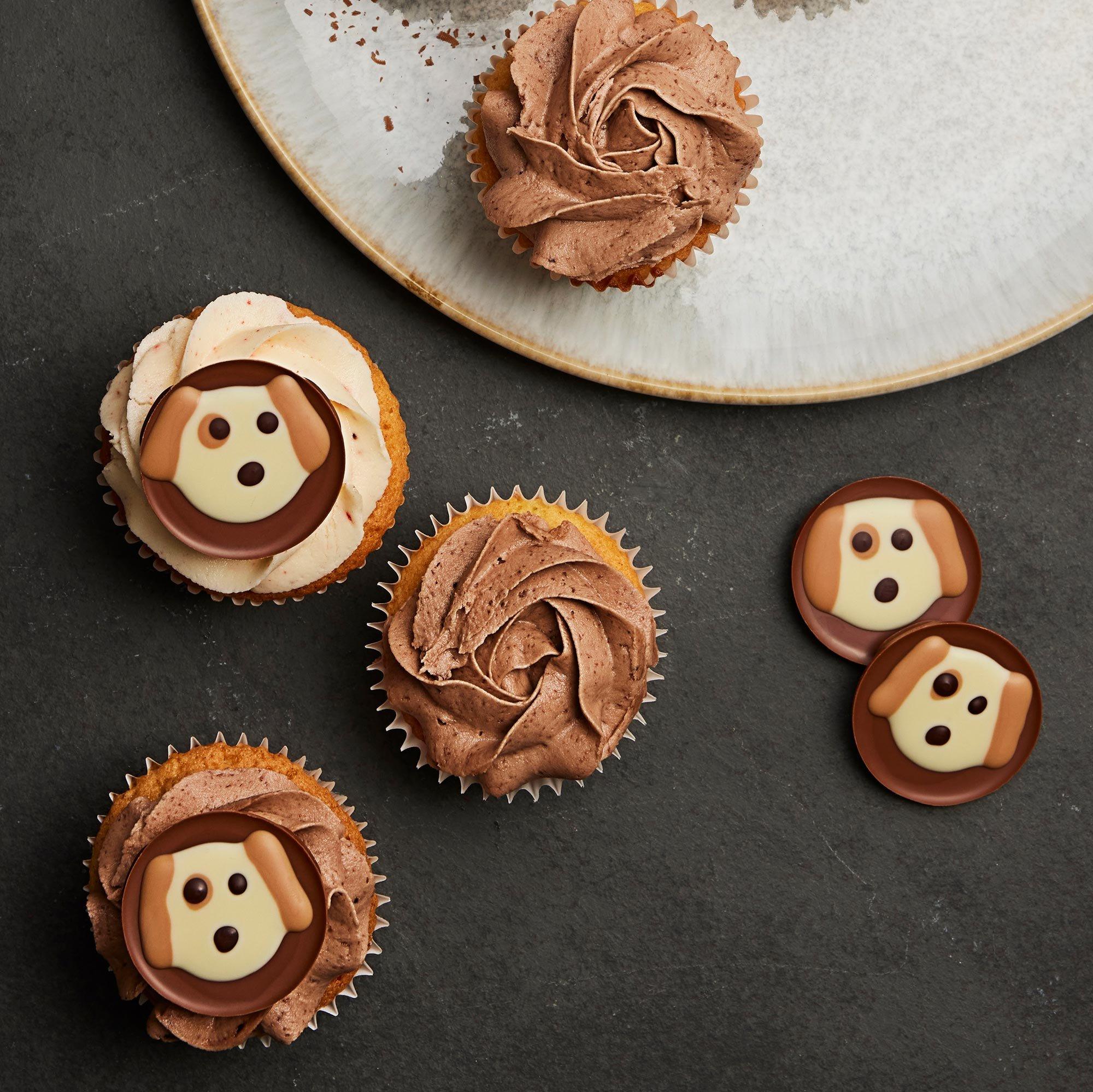 A Dozen Chocolate Dapper Dogs