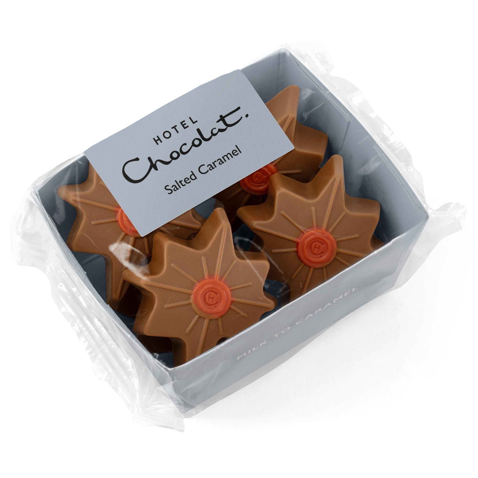 Salted Caramel Chocolate Christmas Supernovas