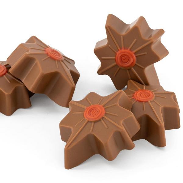 Salted Caramel Chocolate Christmas Supernovas