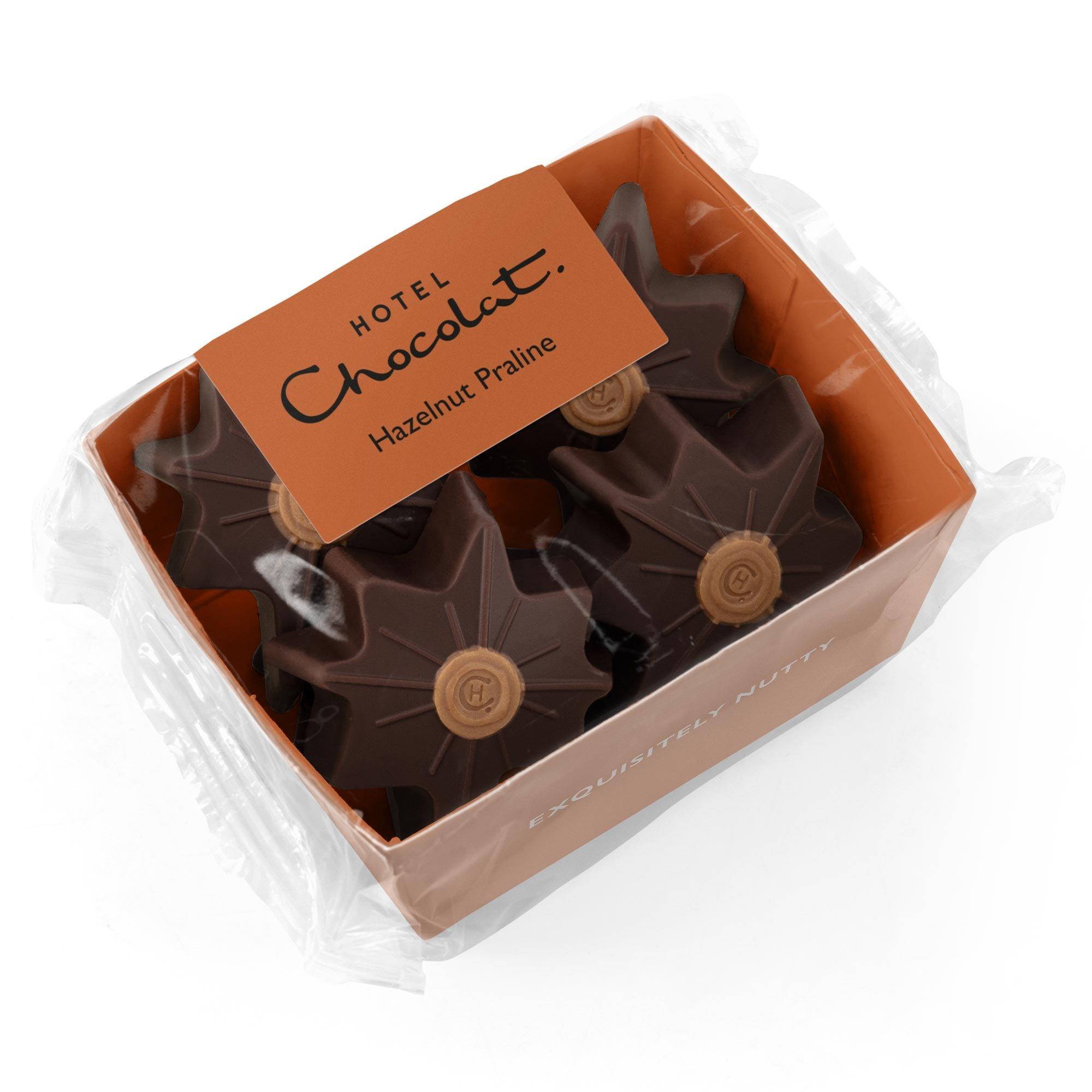 Hazelnut Praline Chocolate Christmas Supernovas