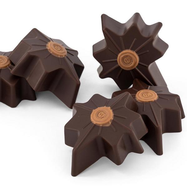 Hazelnut Praline Chocolate Christmas Supernovas
