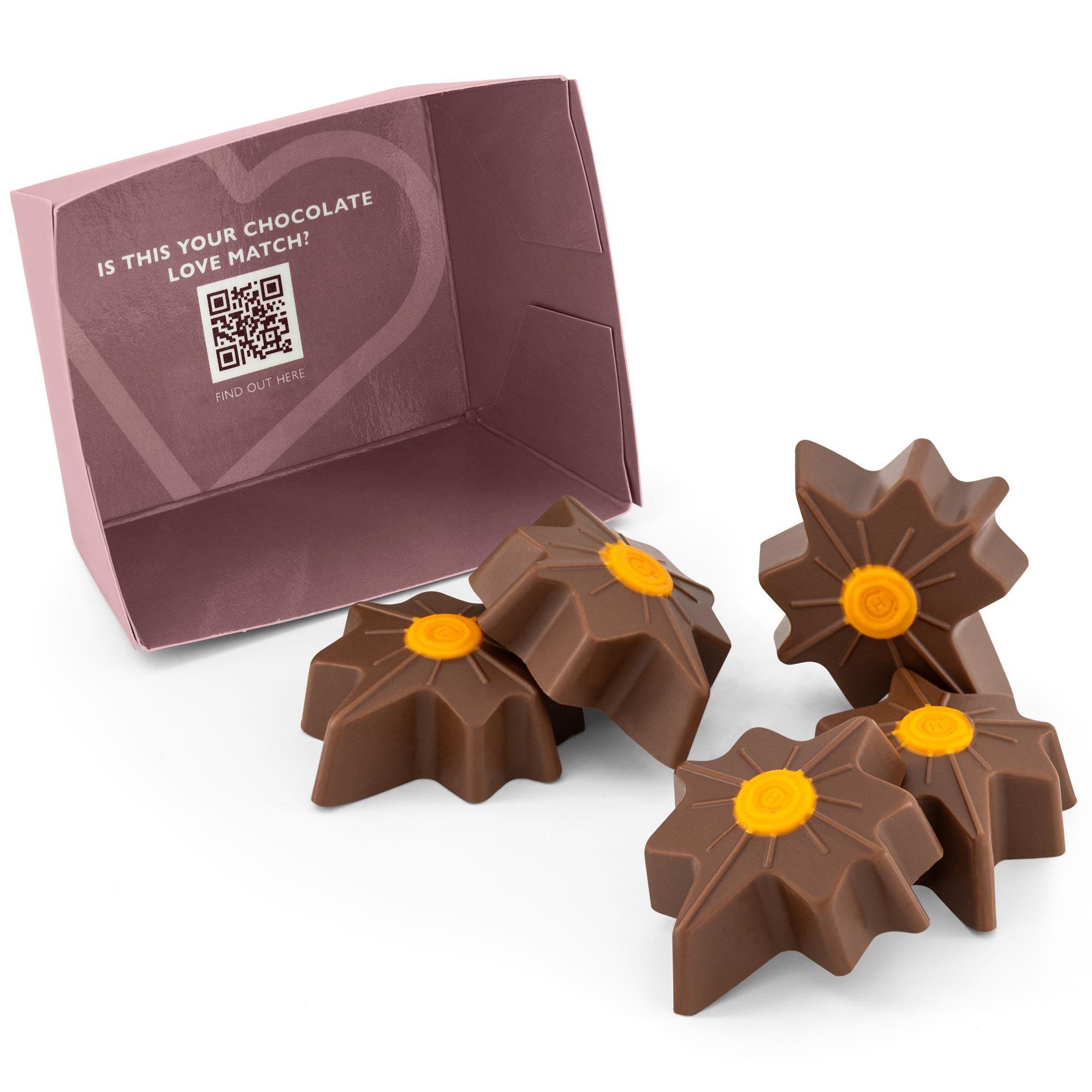 Clementine Caramel Chocolate Christmas Supernovas