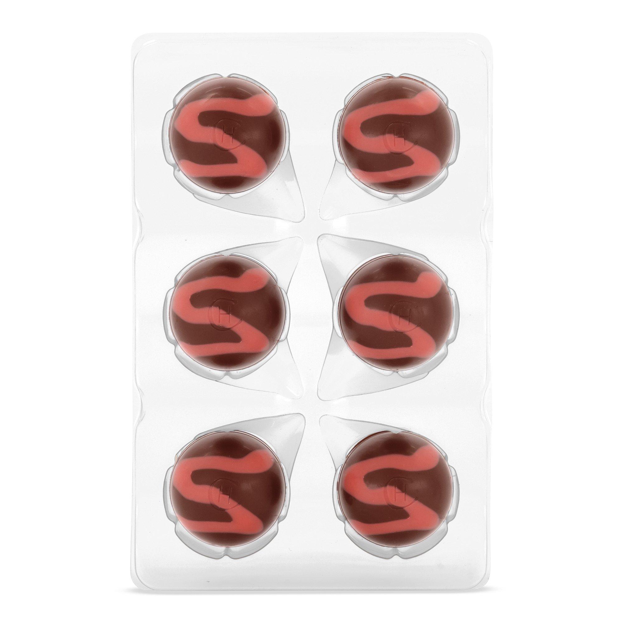 Raspberry Nutmilk Ganache Selector