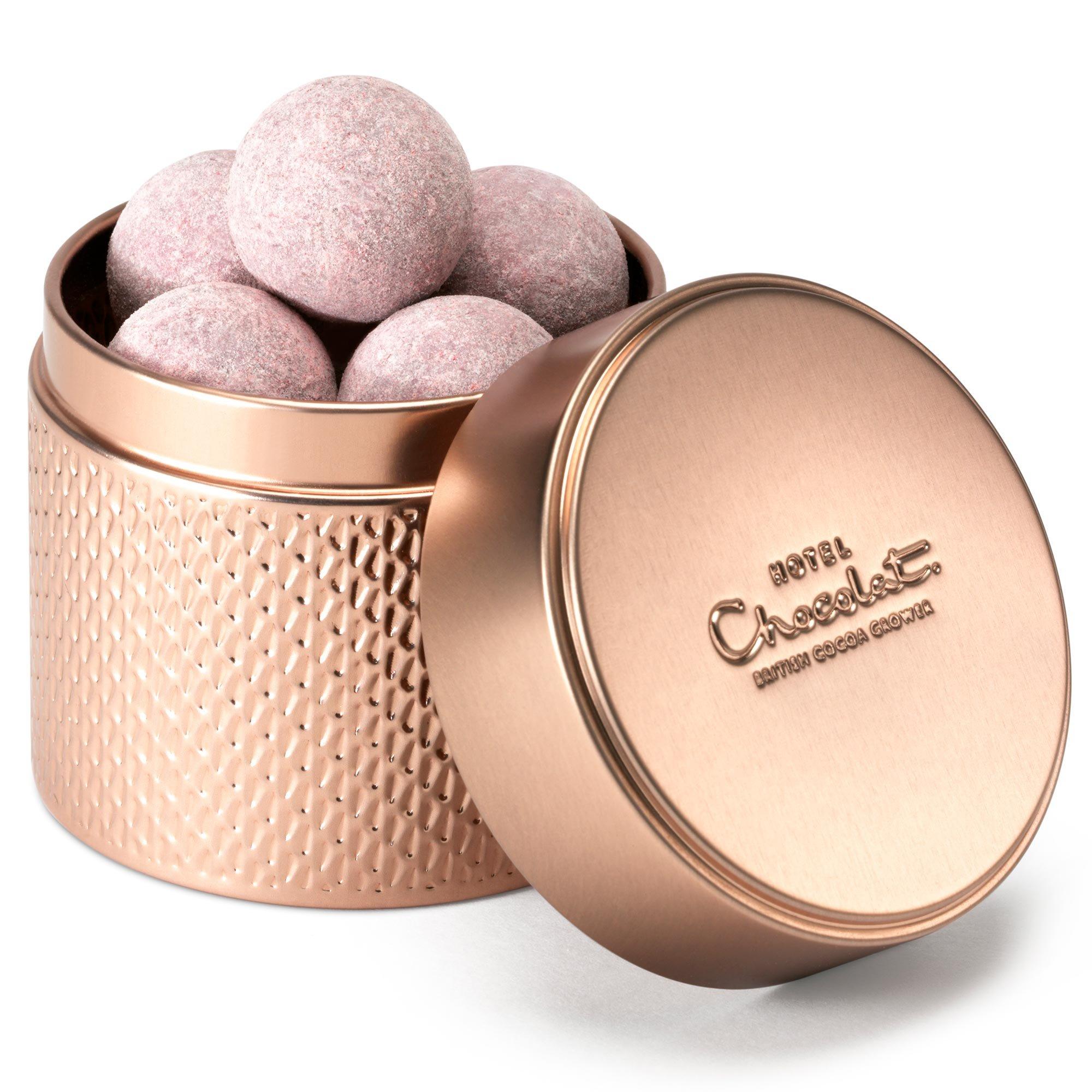 Pink Champagne Truffle Tin