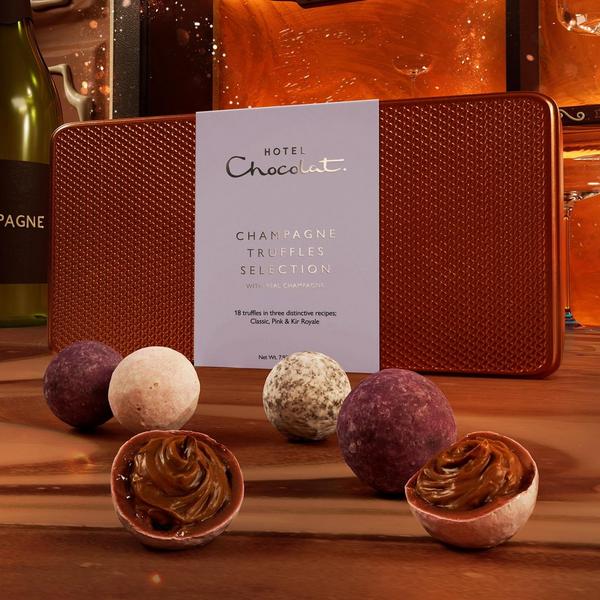 Champagne Truffles Selection Tin