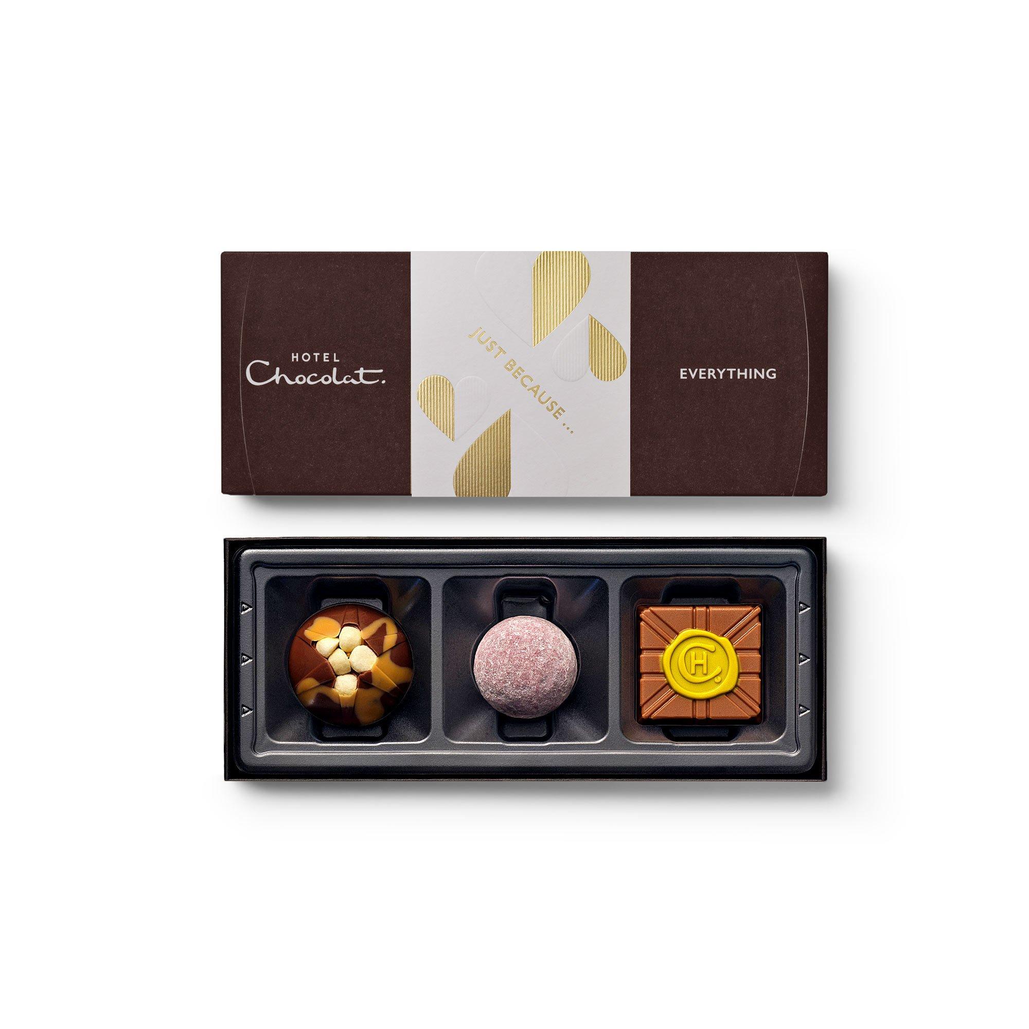 Just Because Everything Chocolate Box 3-Piece