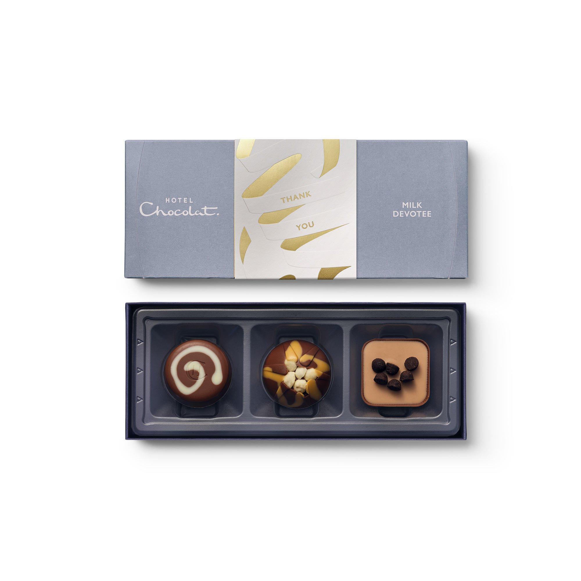 Thank You Milk Devotee Chocolate Box 3-Piece