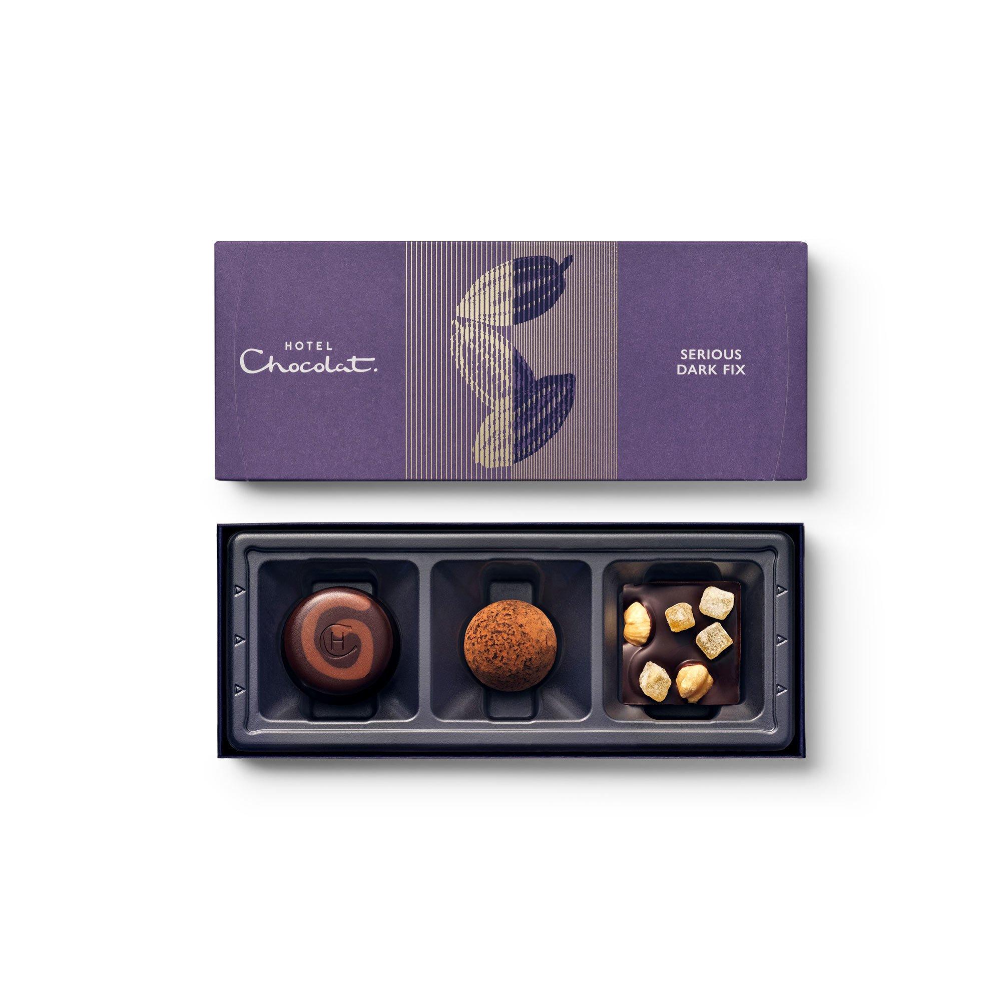 Serious Dark Fix Chocolate Box 3-Piece