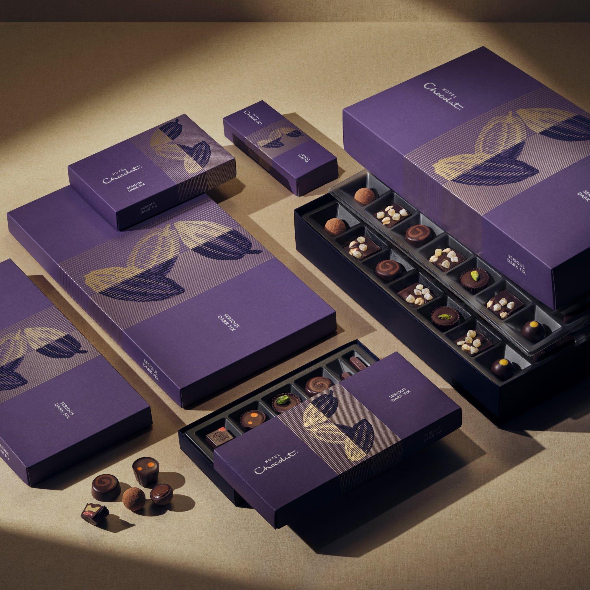 Christmas Serious Dark Fix Chocolate Box 3-Piece