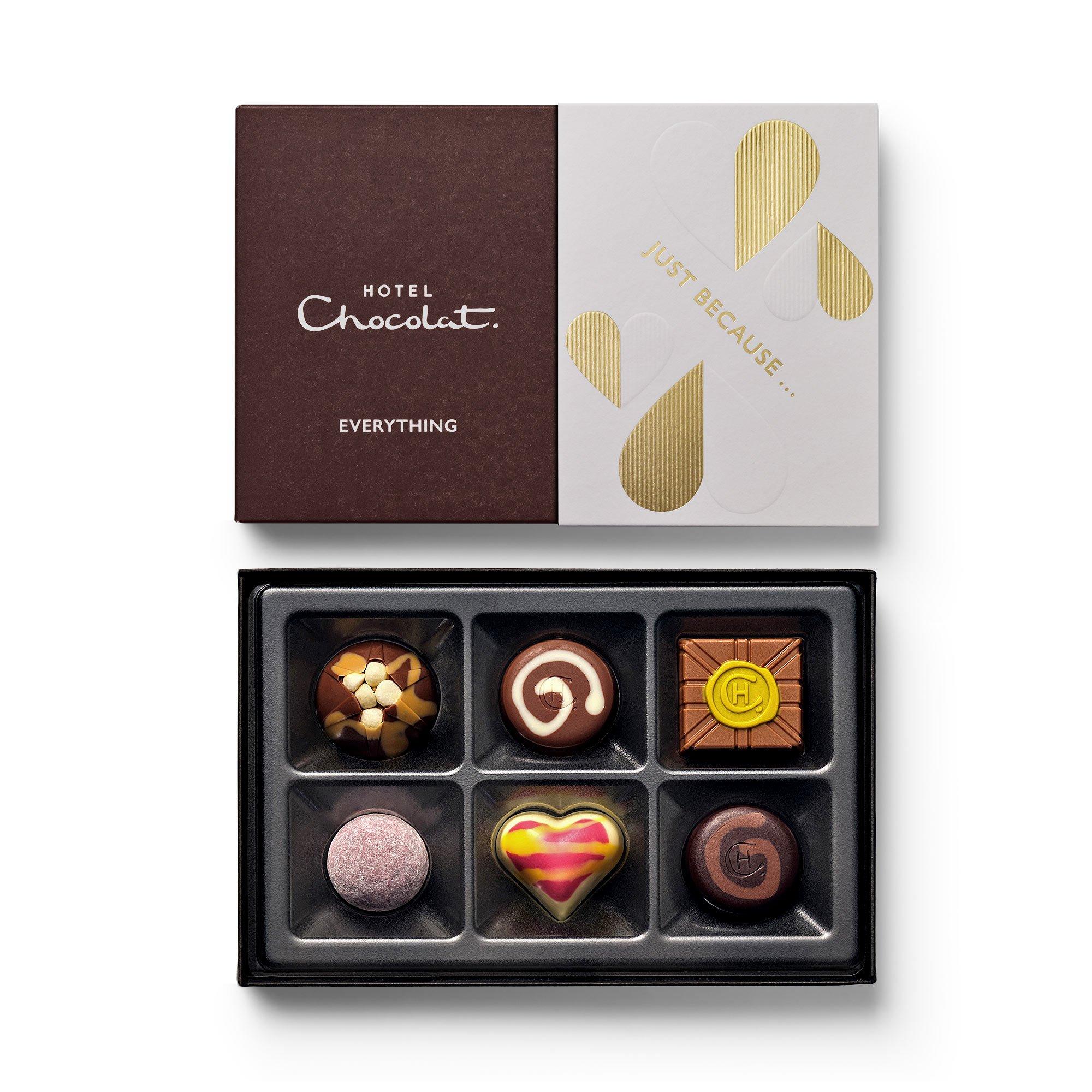 Just Because Everything Chocolate Box 6-Piece