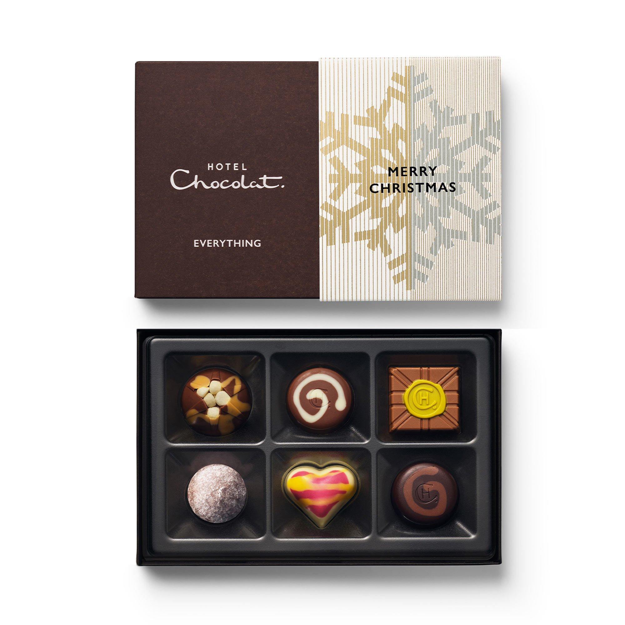 Christmas Everything Chocolate Box 6-Piece