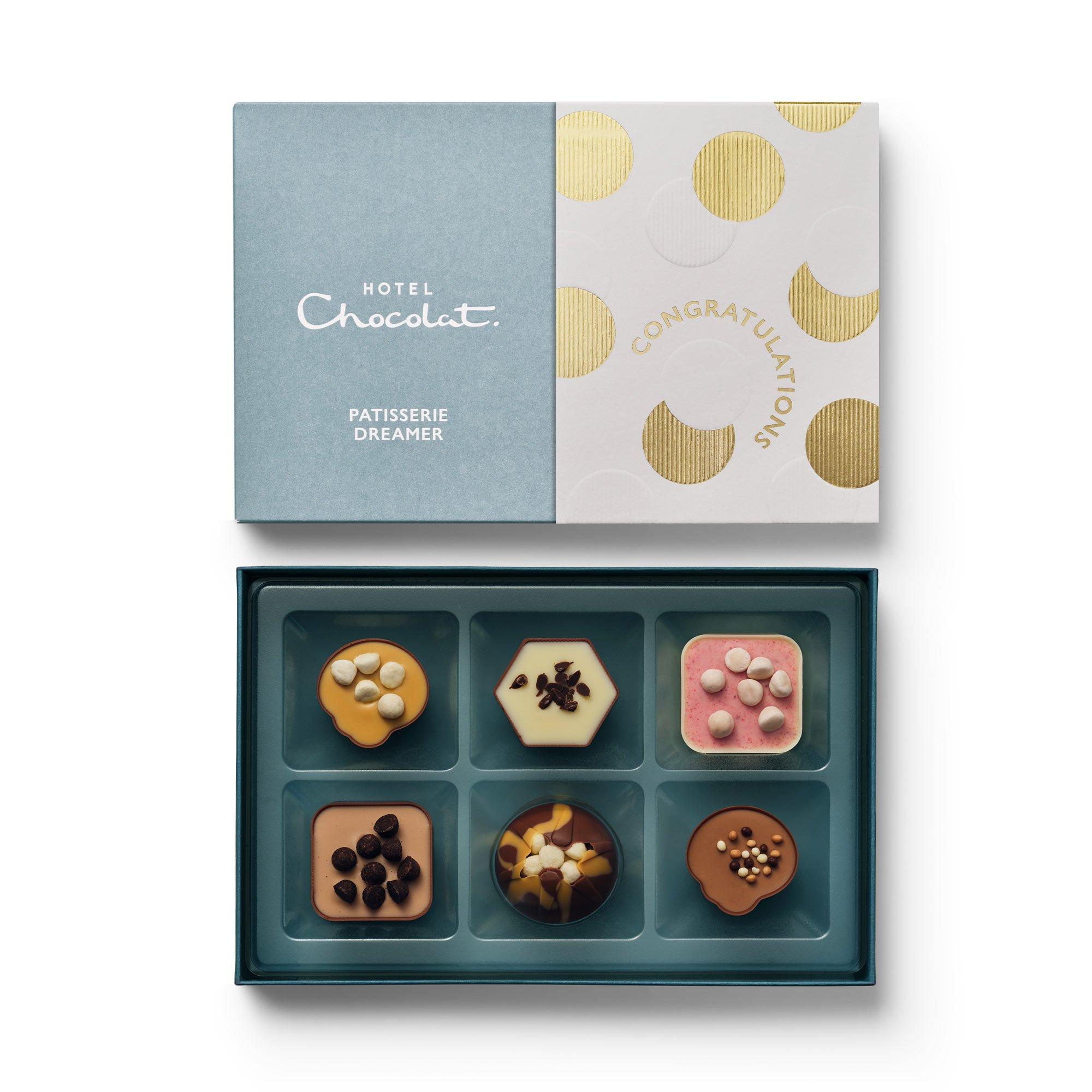 Congratulations Patisserie Dreamer Chocolate Box 6-Piece
