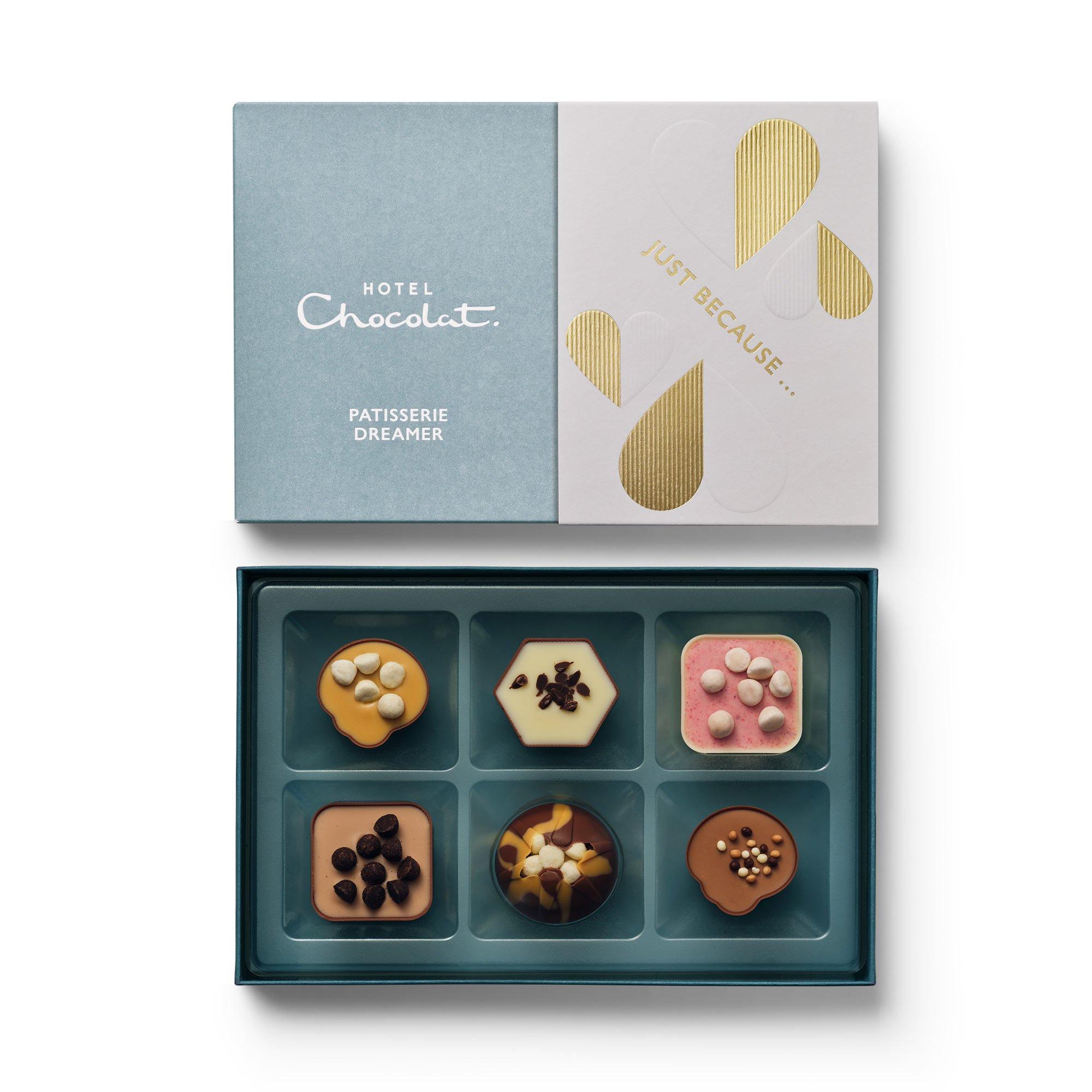 Just Because Patisserie Dreamer Chocolate Box 6-Piece