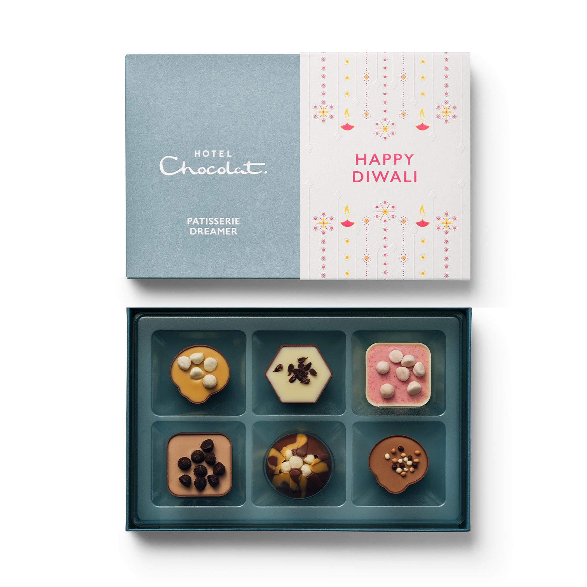 Diwali Patisserie Dreamer Chocolate Box 6-Piece