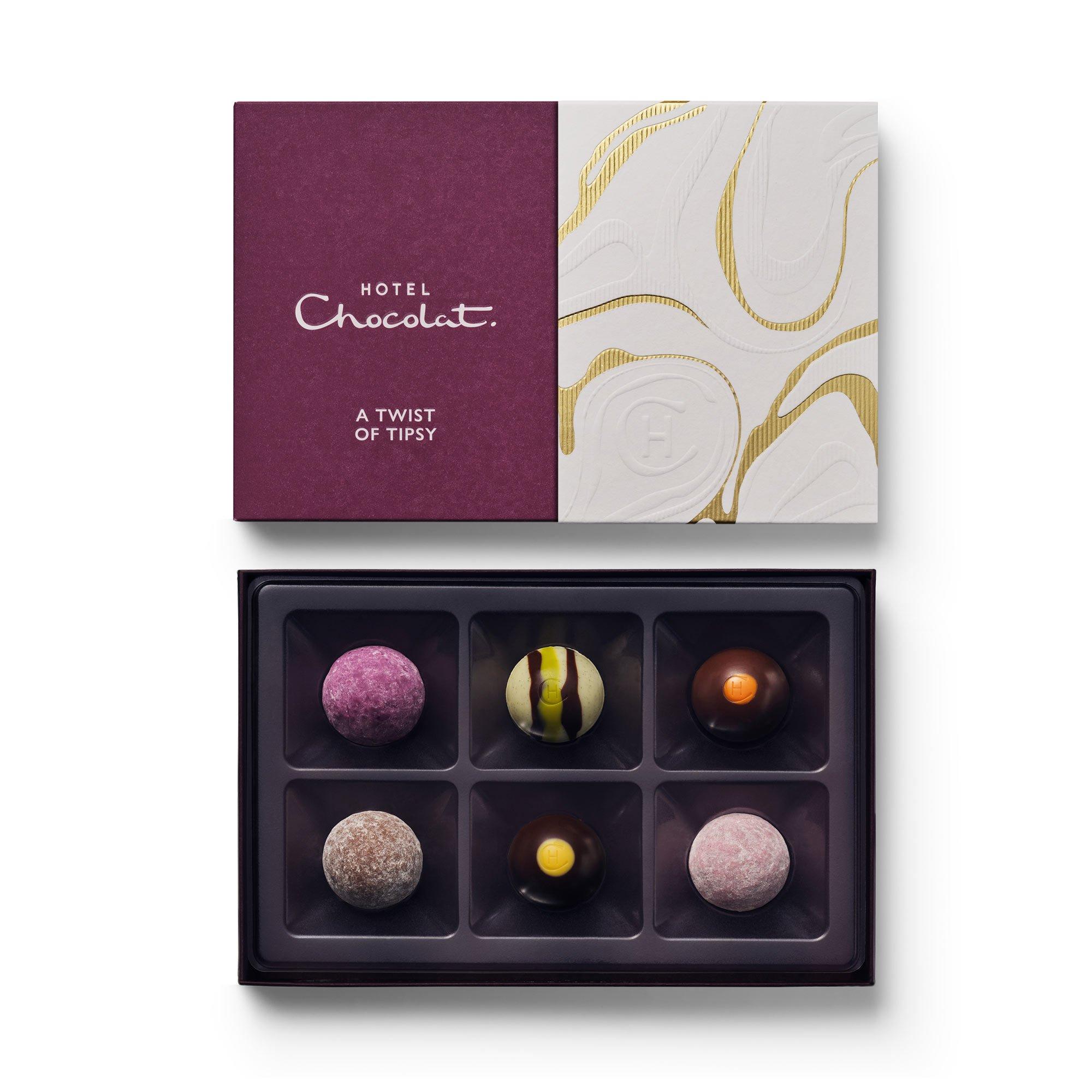 A Twist of Tipsy Chocolate Box 6-Piece