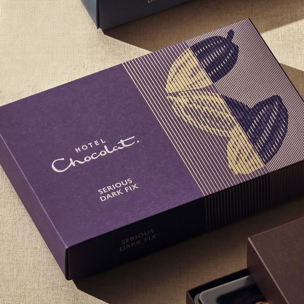 Serious Dark Fix Chocolate Box 6 Piece