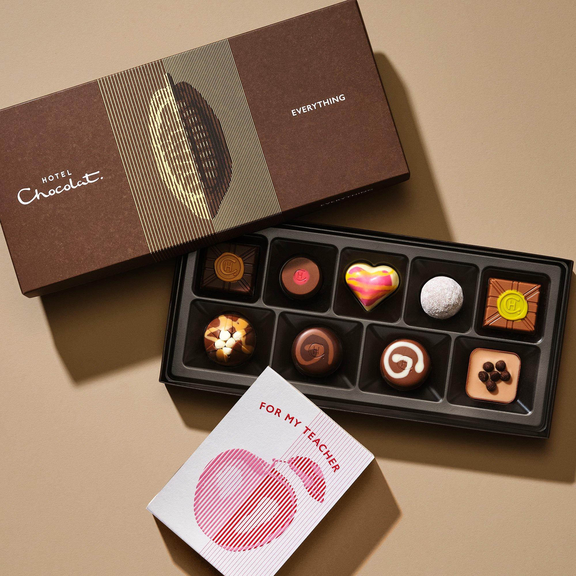 9-Piece Teacher's Gift Everything Chocolate Box