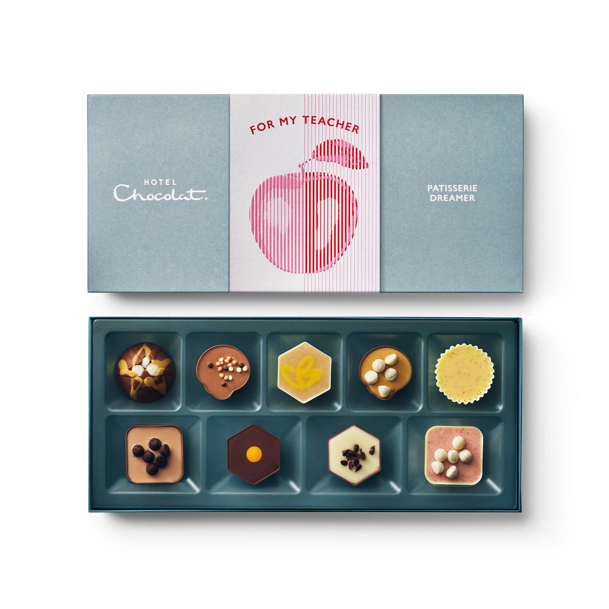 9-Piece Teacher's Gift Patisserie Dreamer Chocolate Box