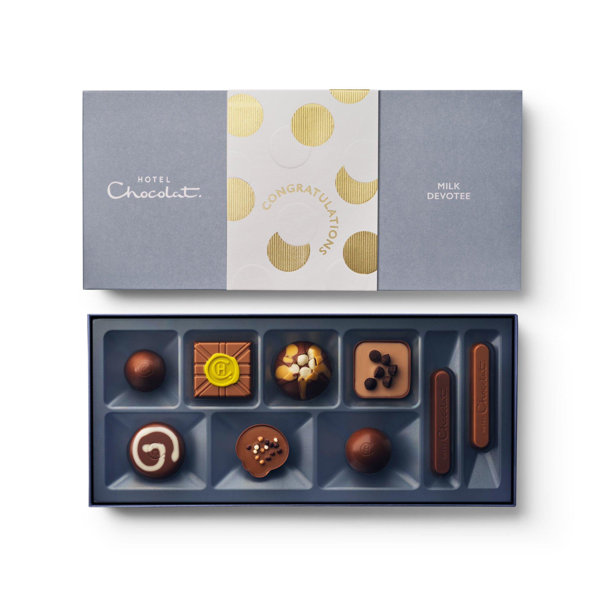 Congratulations Milk Devotee Chocolate Box 9-Piece