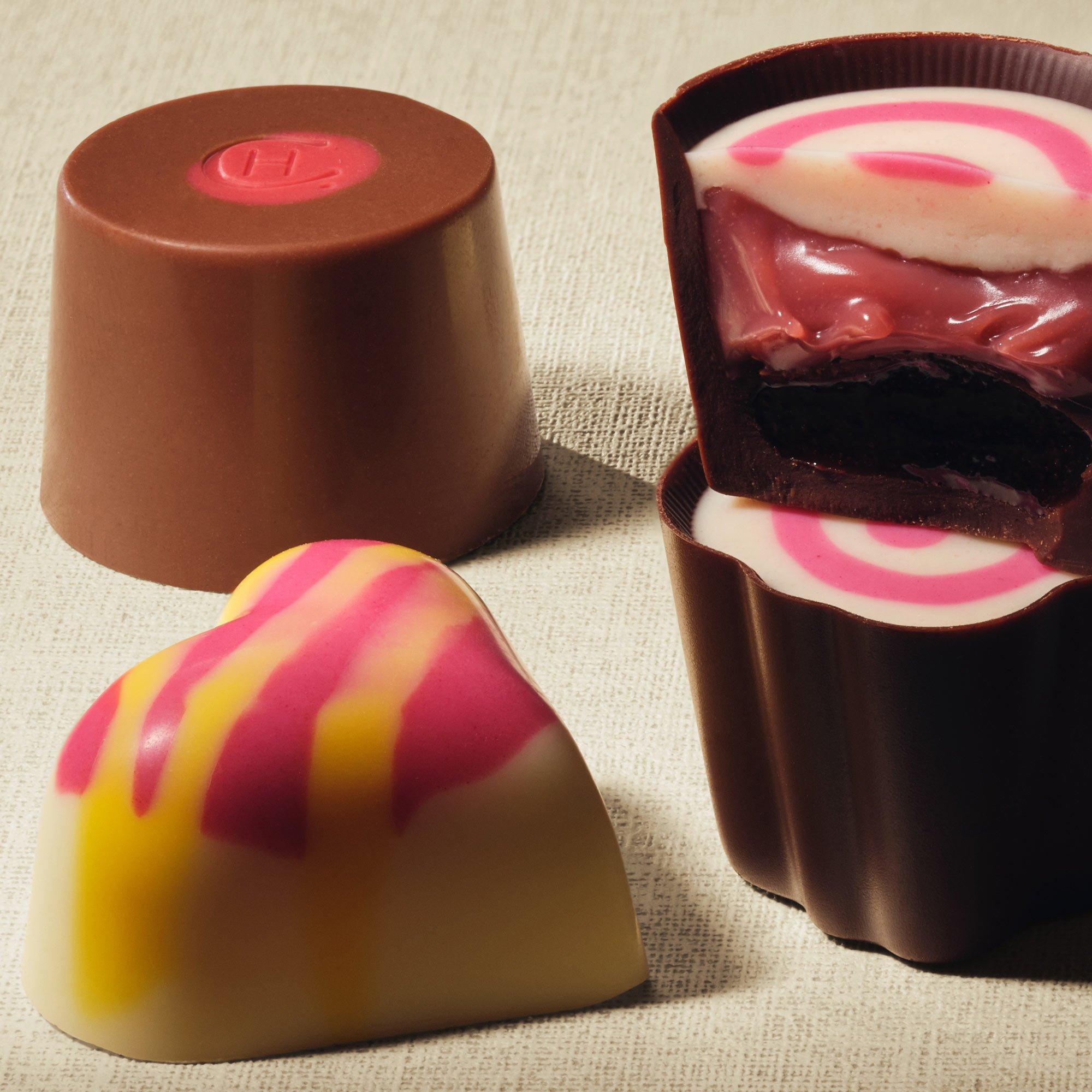 Just Because Exuberantly Fruity Chocolate Box 9-Piece