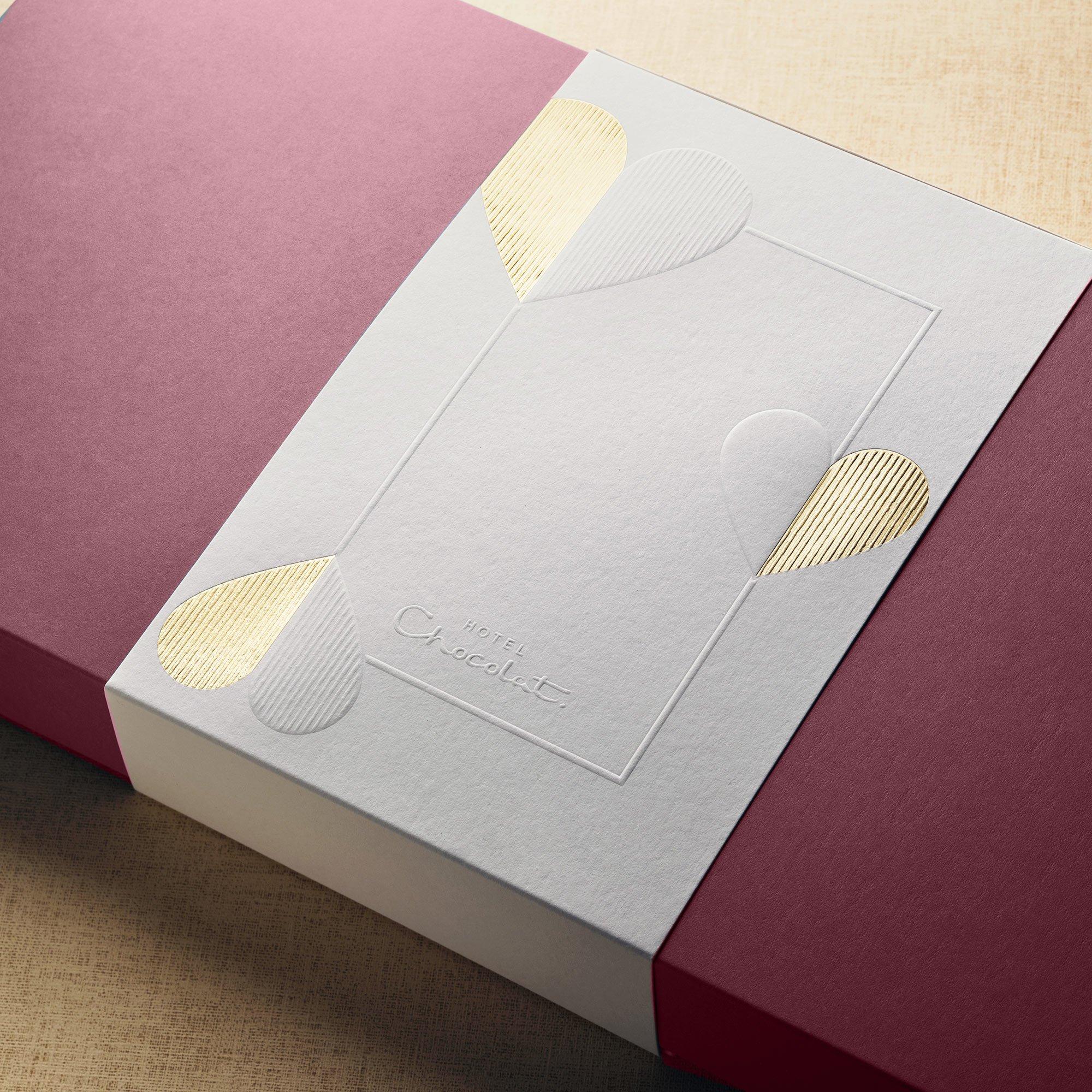 Just Because Exuberantly Fruity Chocolate Box 9-Piece