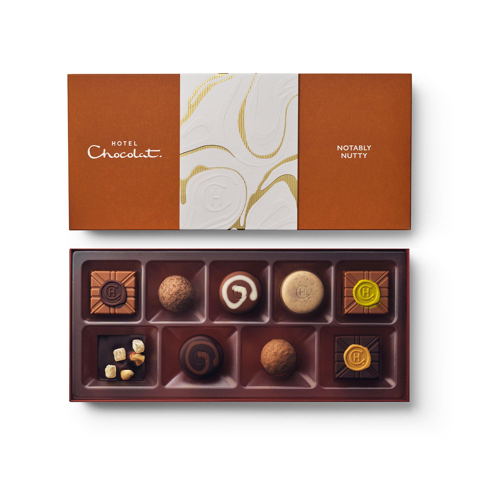 Notably Nutty Chocolate Box 9-Piece