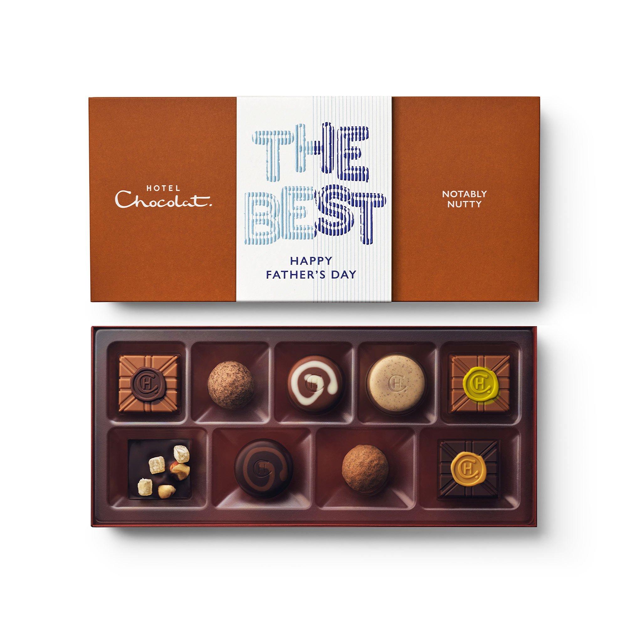 9-Piece Notably Nutty Father's Day Chocolate Box