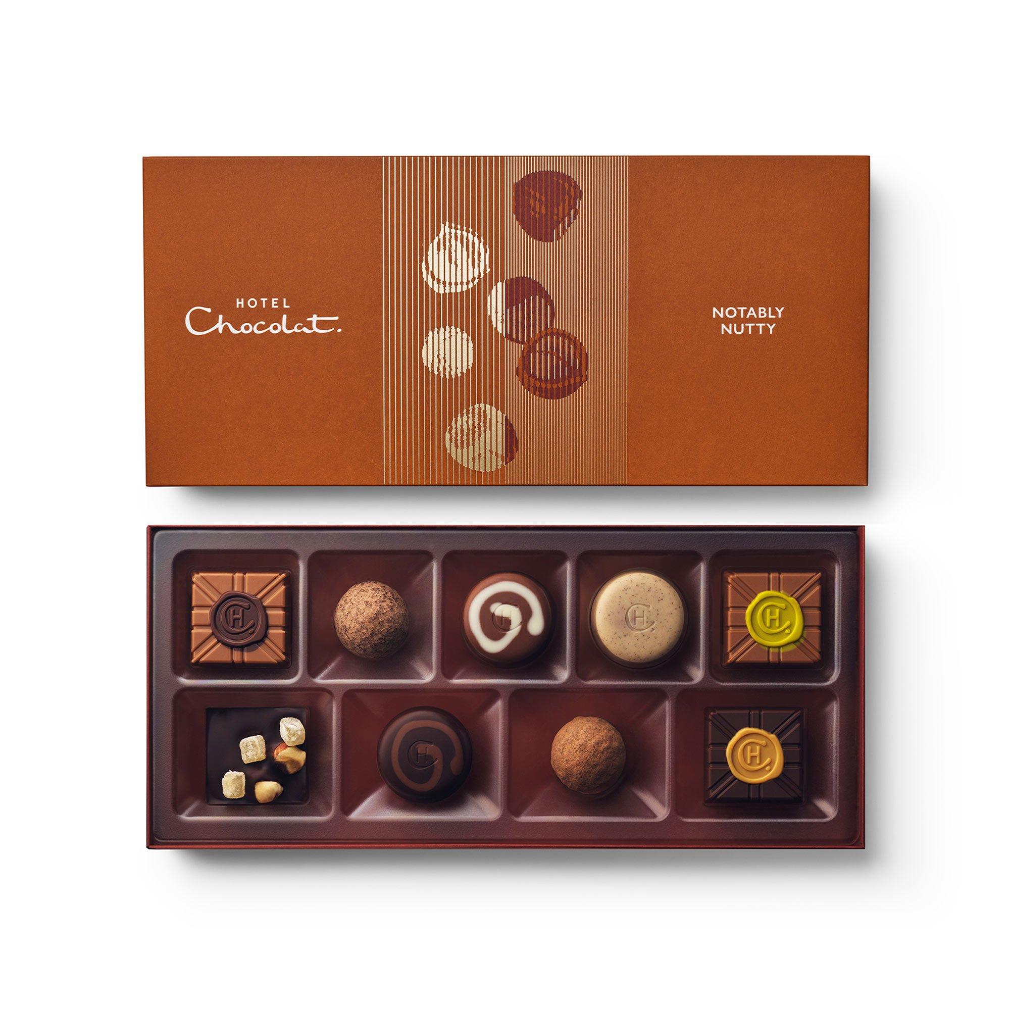 Notably Nutty Chocolate Box 9-Piece