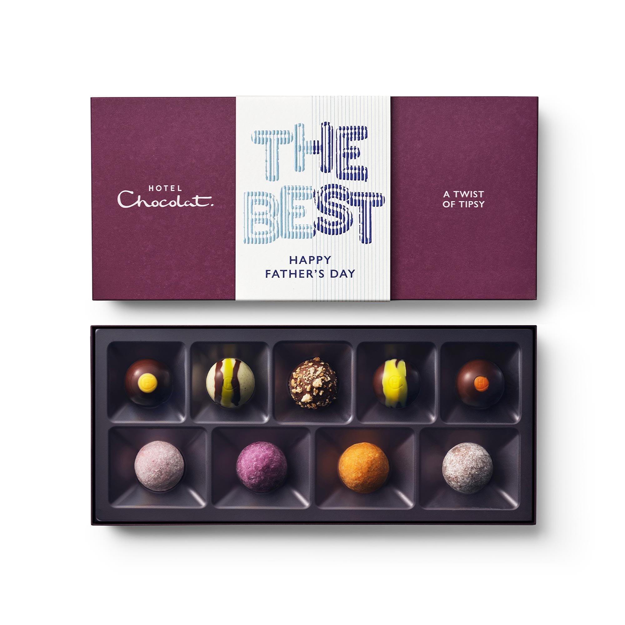 9-Piece A Twist of Tipsy Father's Day Chocolate Box
