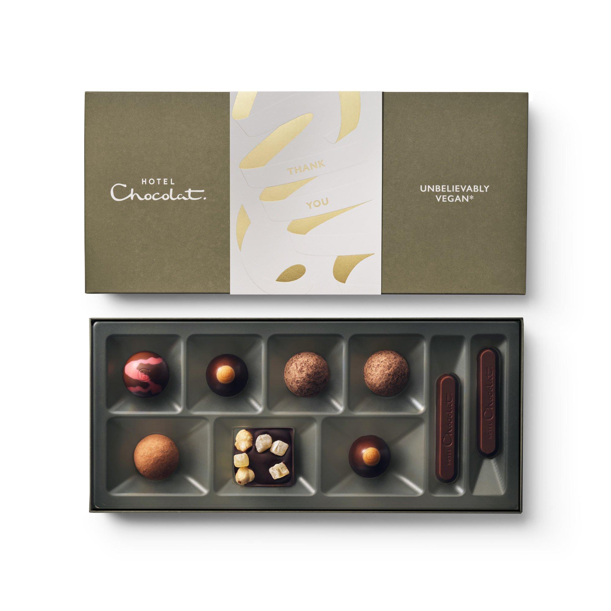Thank You Unbelievably Vegan* Chocolate Box 9-Piece
