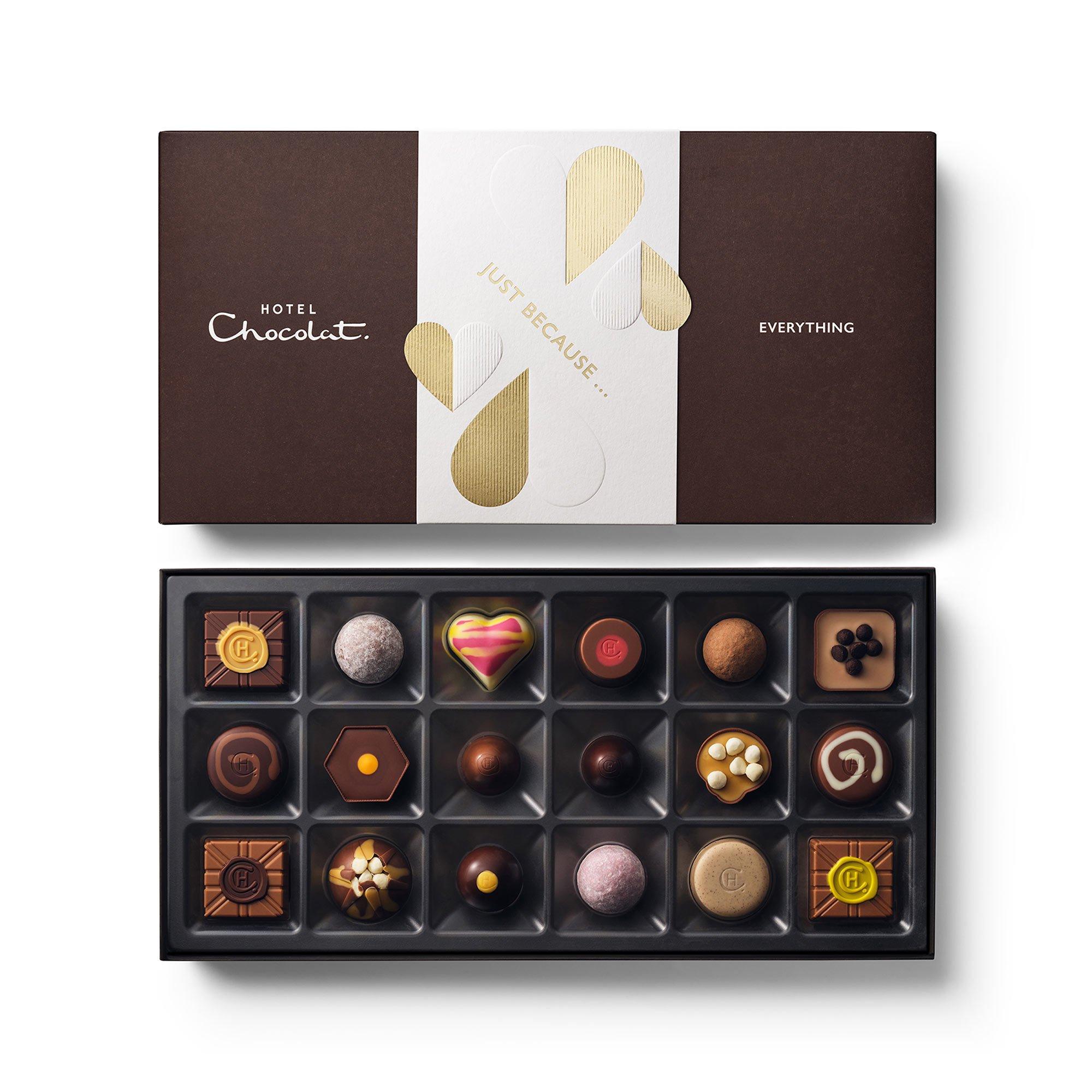 Just Because Everything Chocolate Box 18-Piece