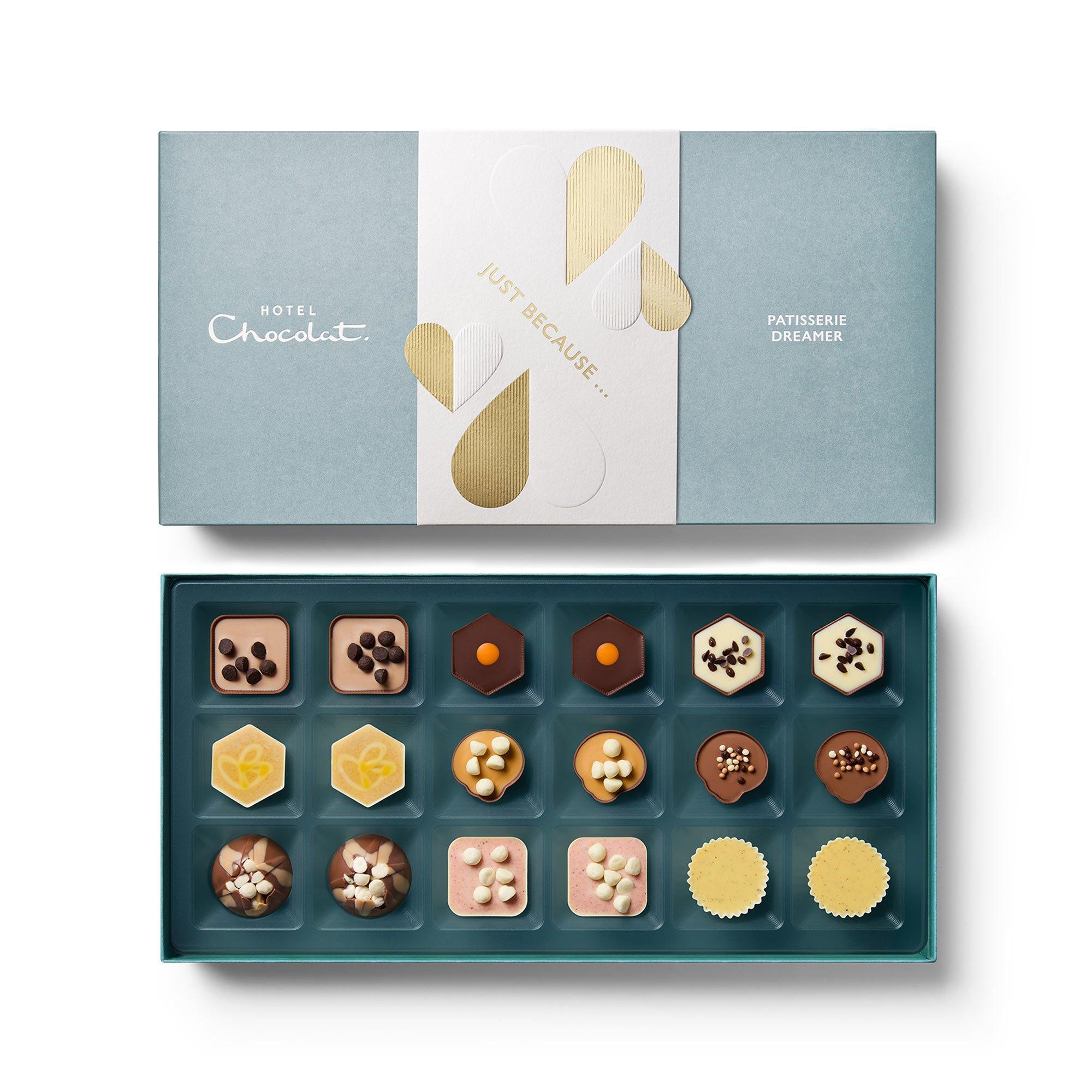 Just Because Patisserie Dreamer Chocolate Box 18-Piece