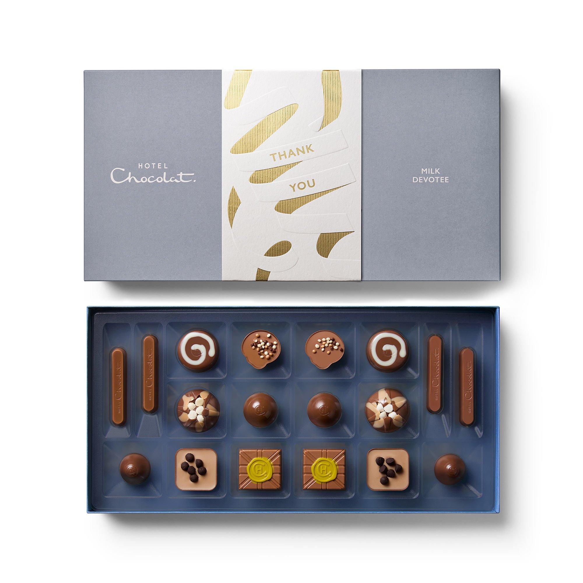 Thank You Milk Devotee Chocolate Box 18-Piece