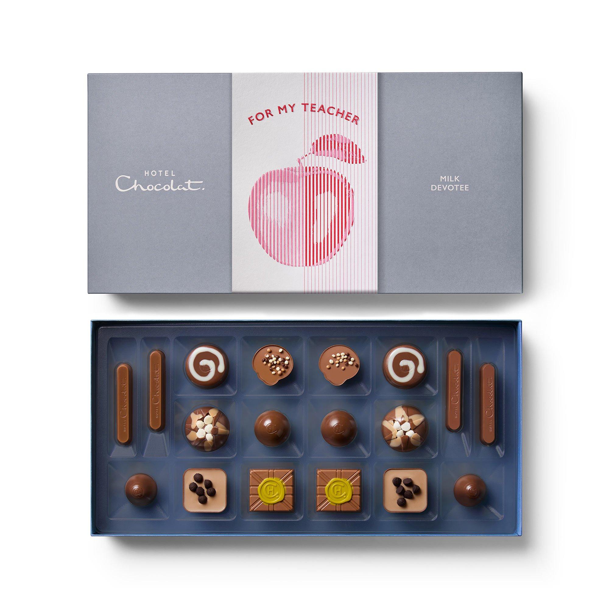 18-Piece Teacher's Gift Milk Devotee Chocolate Box