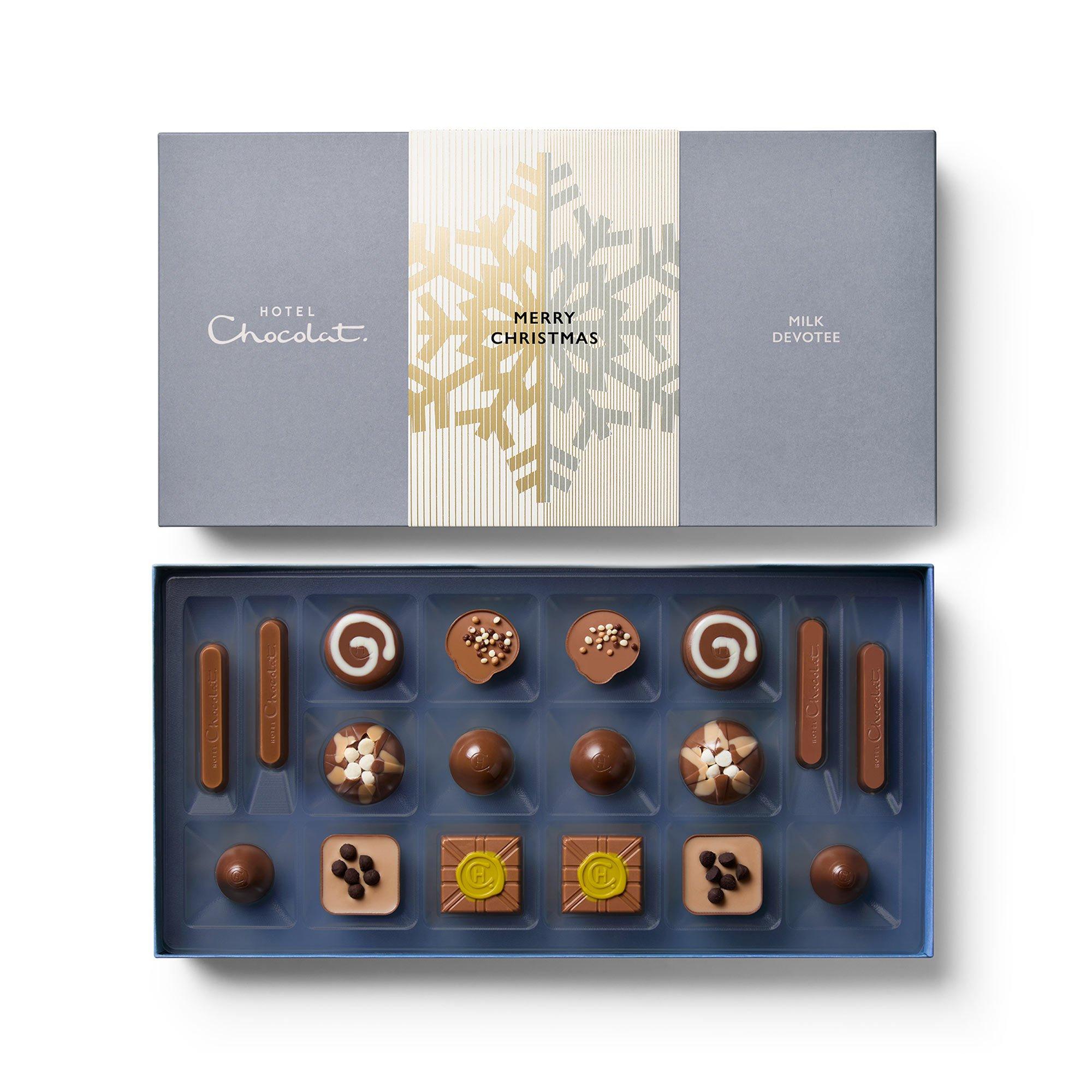 Christmas Milk Devotee Chocolate Box 18-Piece