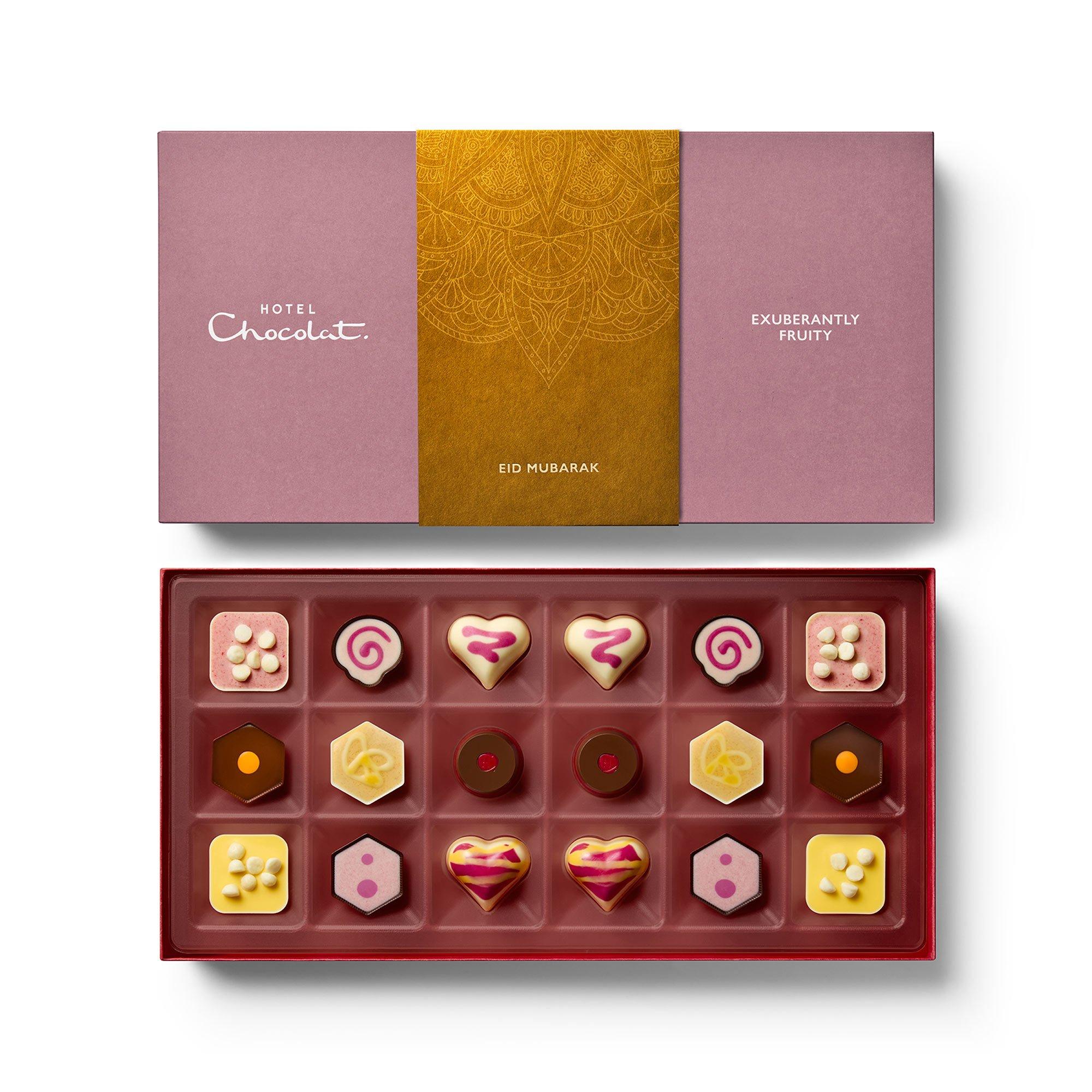 Eid Exuberantly Fruity Chocolate Box 18-Piece