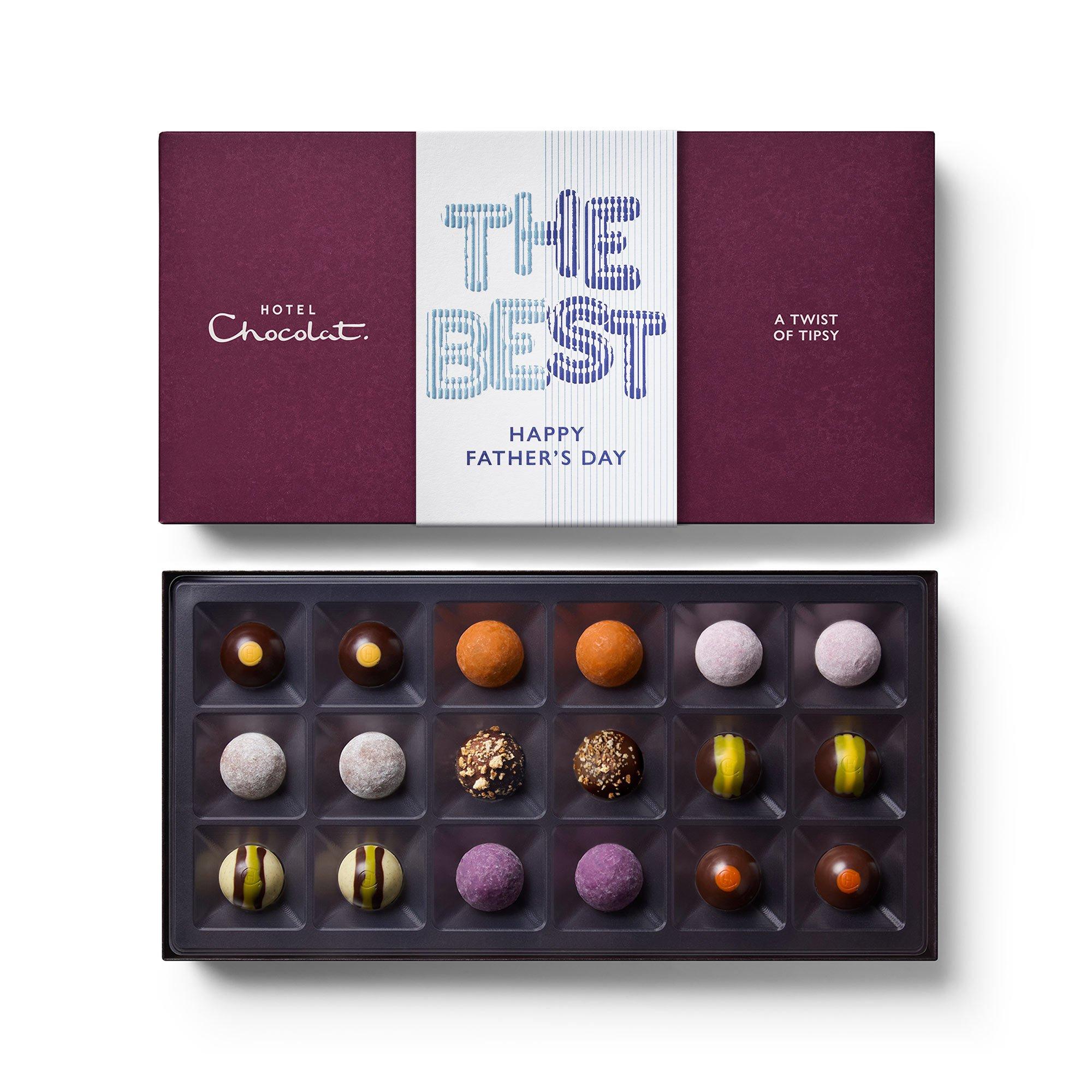 18-Piece A Twist of Tipsy Father's Day Chocolate Box