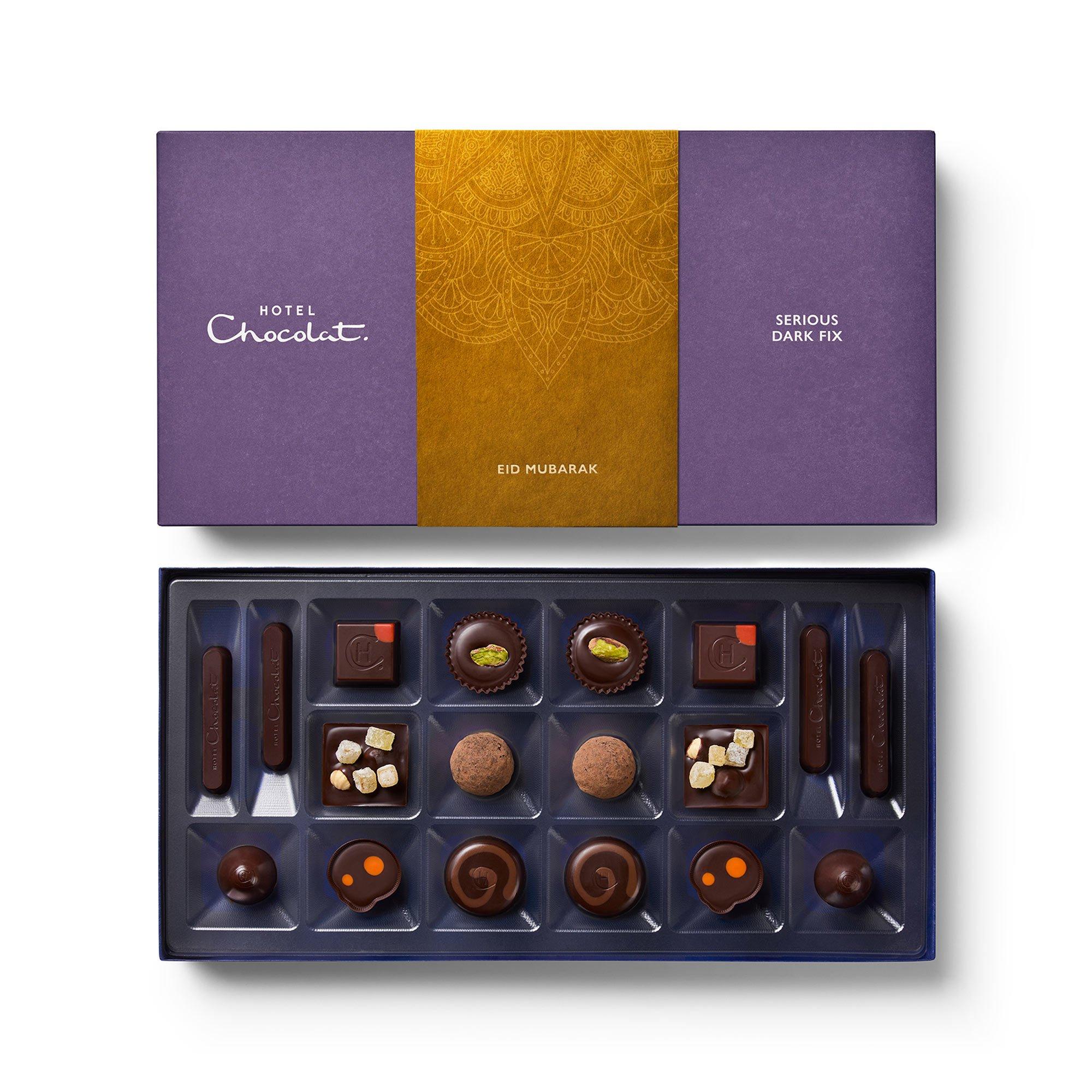 Eid Serious Dark Fix Chocolate Box 18-Piece