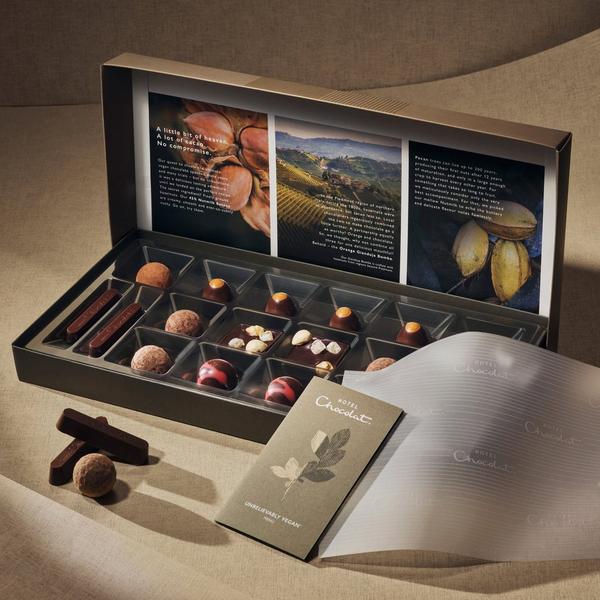 Unbelievably Vegan* Chocolate Box 18 Piece