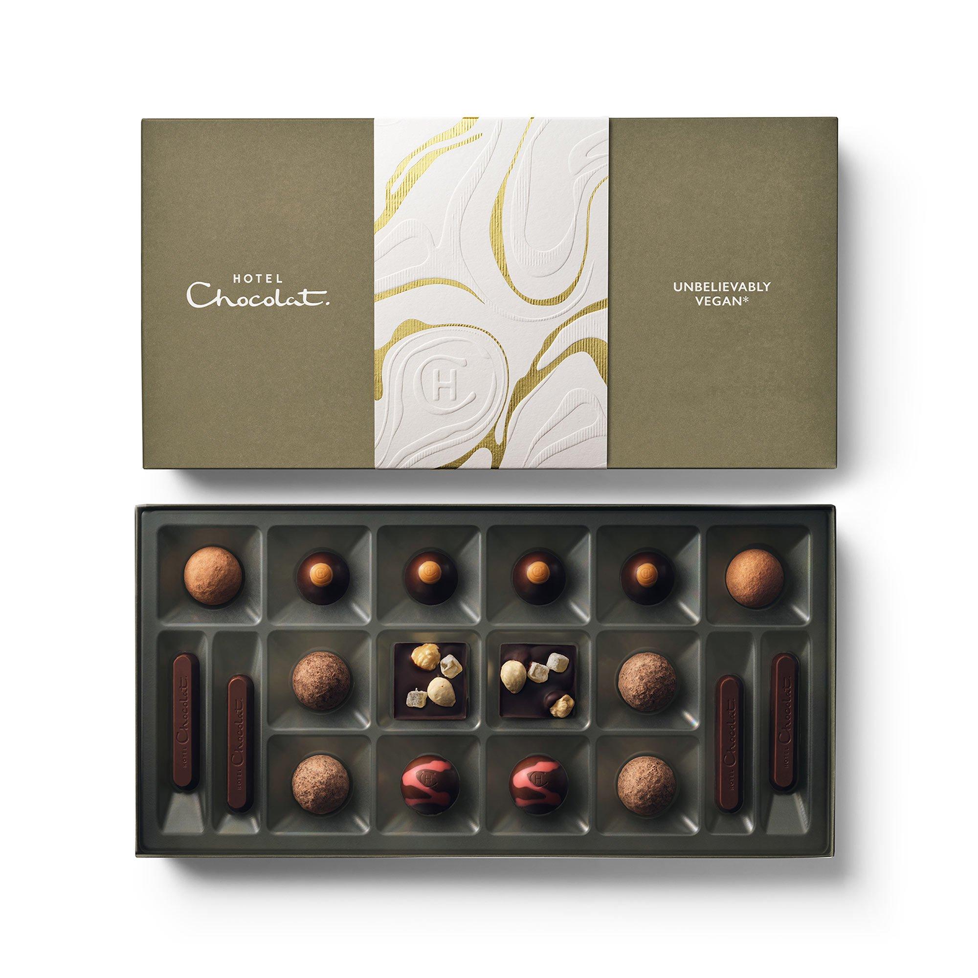 Unbelievably Vegan* Chocolate Box 18-Piece