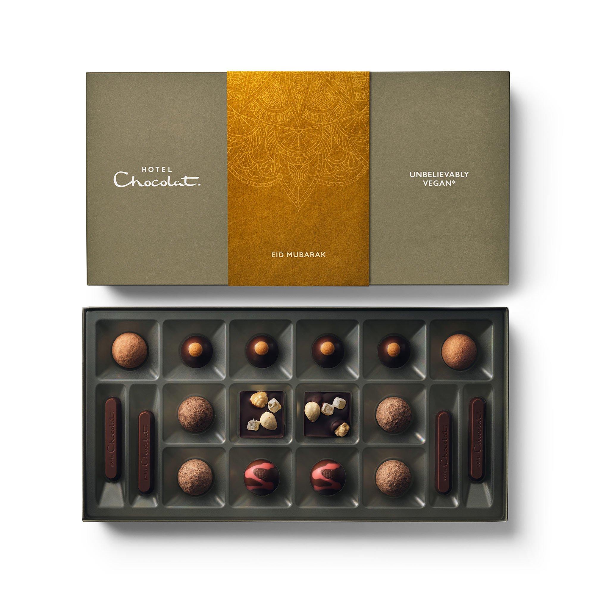 Eid Unbelievably Vegan* Chocolate Box 18-Piece
