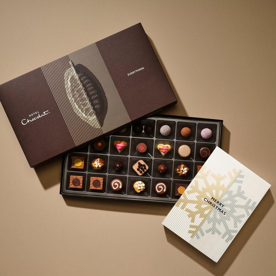Hotel Chocolat Christmas Everything Chocolate Box 29-Piece